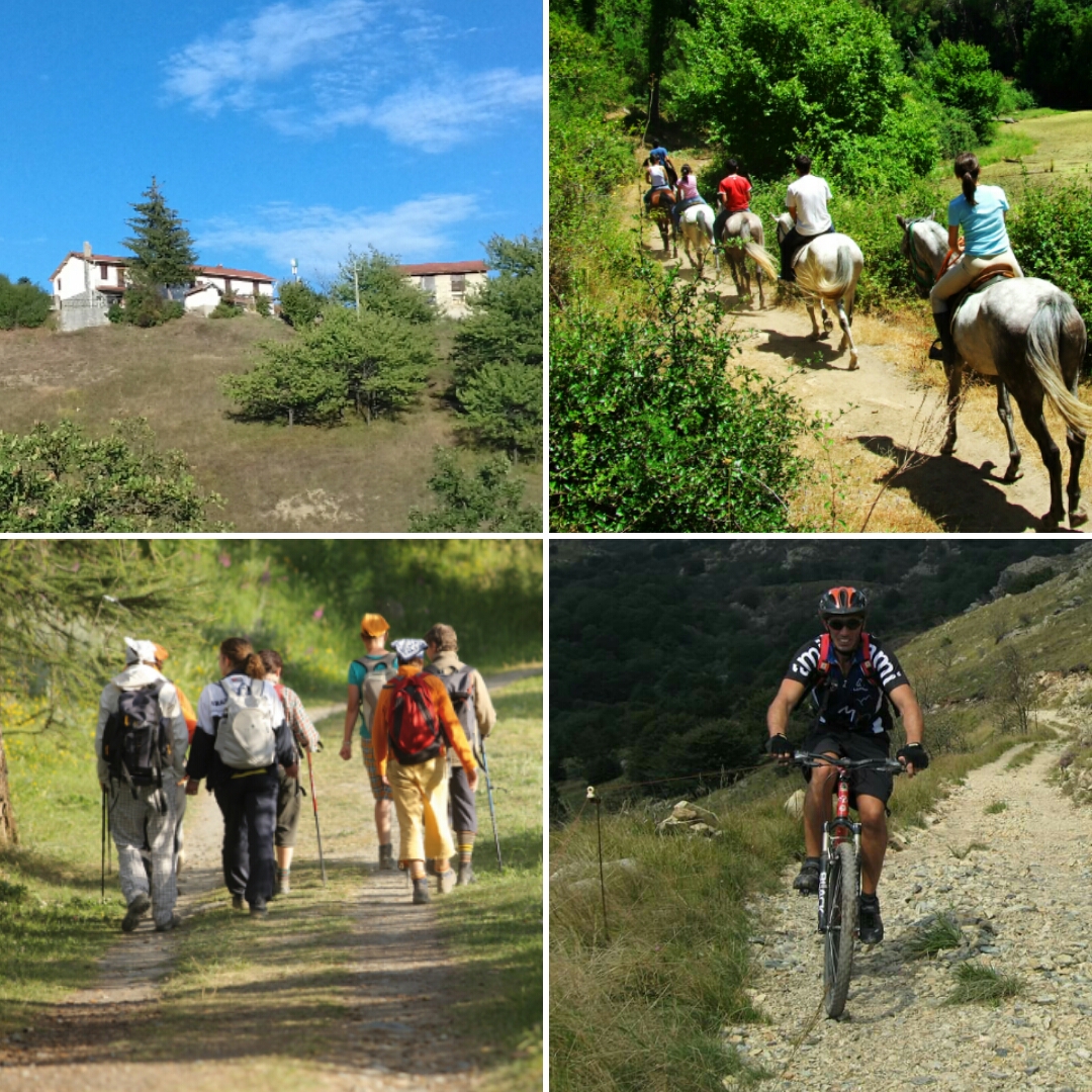 Attività - Escursioni a piedi, bici e cavallo